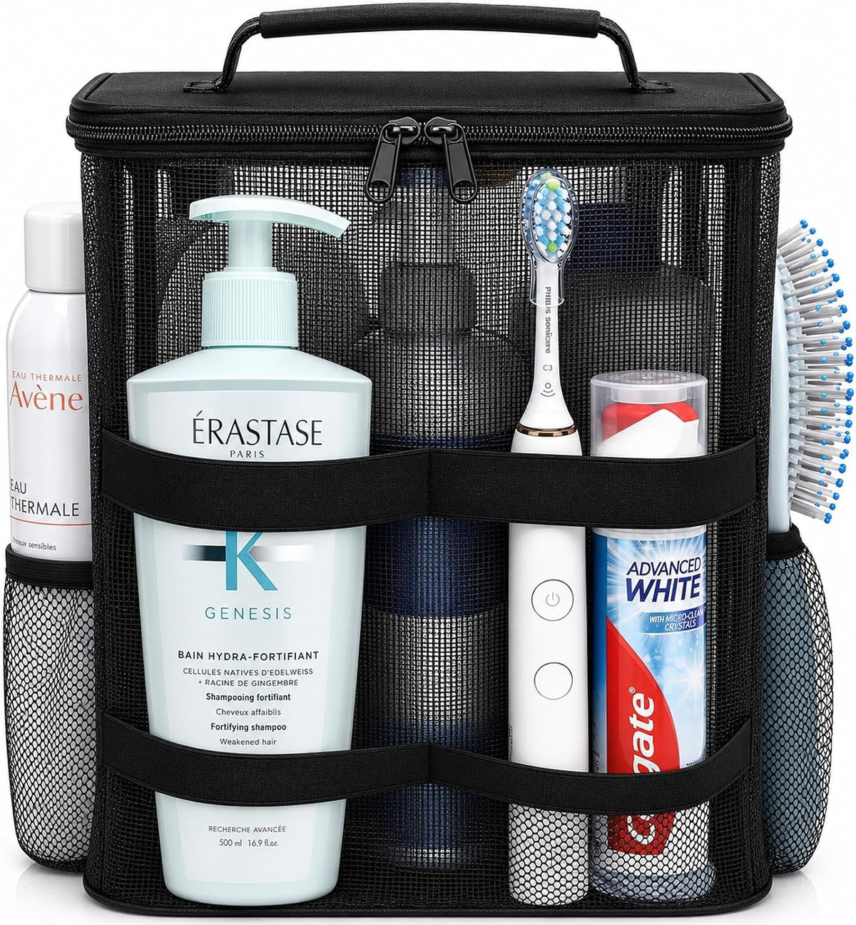 dorm-room-essentials-for-guys-girls-quick-dry-mesh-shower-caddy-portable