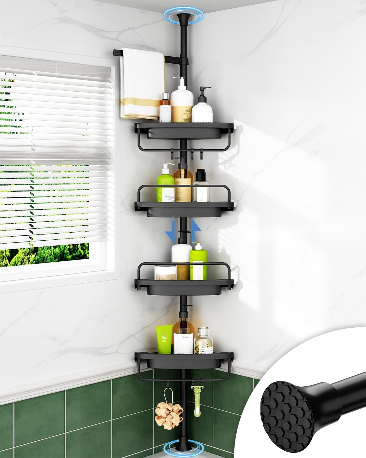 corner-shower-caddy-tension-pole-for-shampoo-holder-stainless-steel-rod