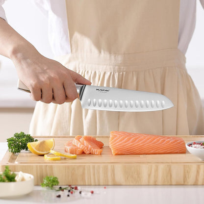 3-Piece Chef Knife Set, Professional Ultra Sharp Kitchen Knives for Cooking High Carbon Stainless Steel, with Ergonomic Handle Design (Three)9