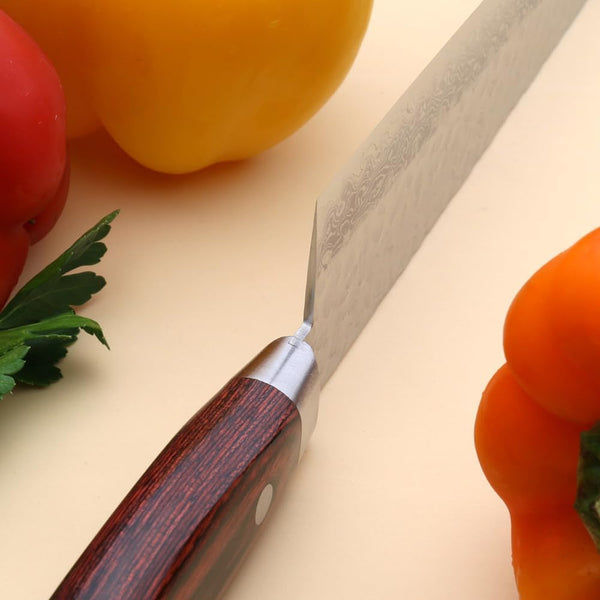 VG10 16 Layer Hammered Damascus Gyuto Japanese Chefs Knife (8.25'' (210Mm))8