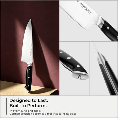 8” Chef Knife – Ultra Sharp German Steel, Ergonomic Handle8
