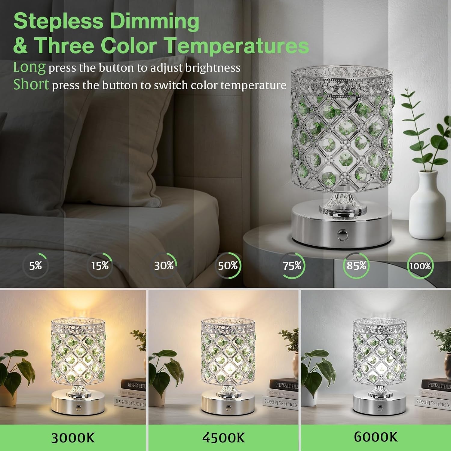 green-small-crystal-rechargeable-cordless-table-lamps-set-of-2