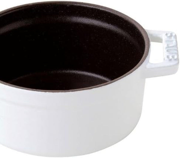 4-Qt. round Dutch Oven Color: White3