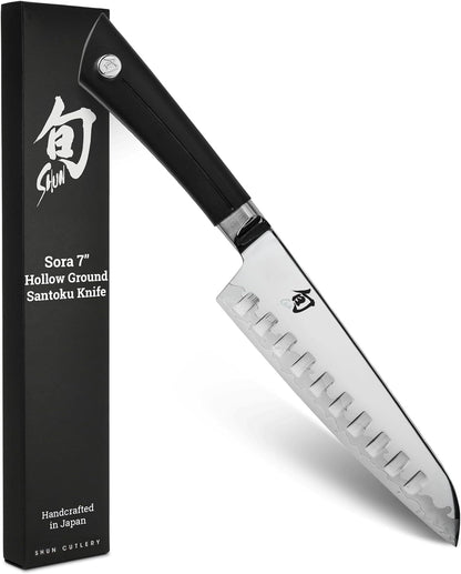 Shun Sora 7" Hollow Ground Santoku Knife1