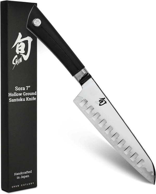 Shun Sora 7" Hollow Ground Santoku Knife1