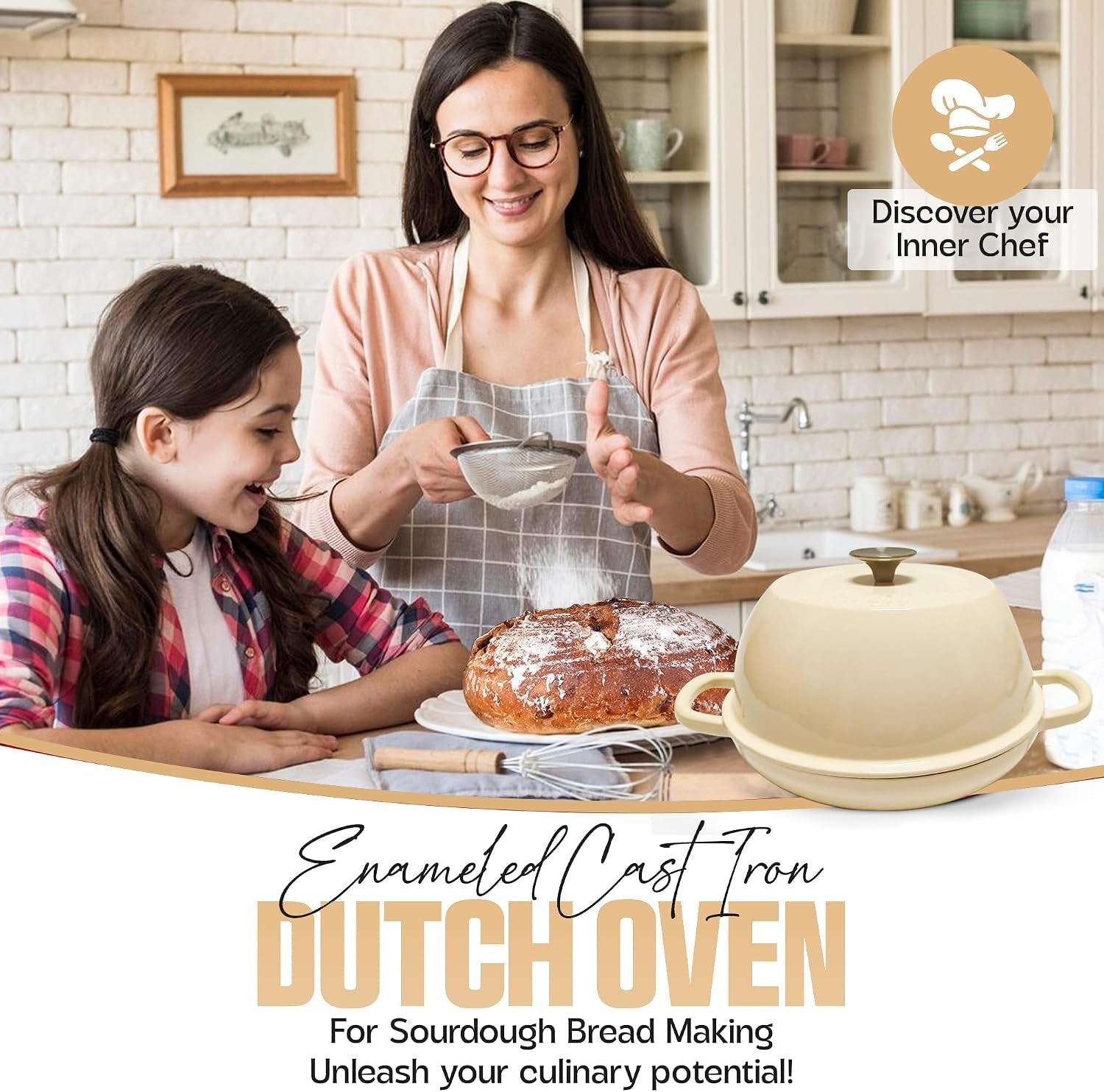 enameled-cast-iron-dutch-oven-pot-with-lid-dutch-oven-for-sourdough-bread-baking-with-5-blade-bread-lame-non-stick-silicone-sling-perfect-for-sourdough-breads-more-cast-iton-enamel-braiser-pan-with-lid-white-6-quart-sourdough-pot