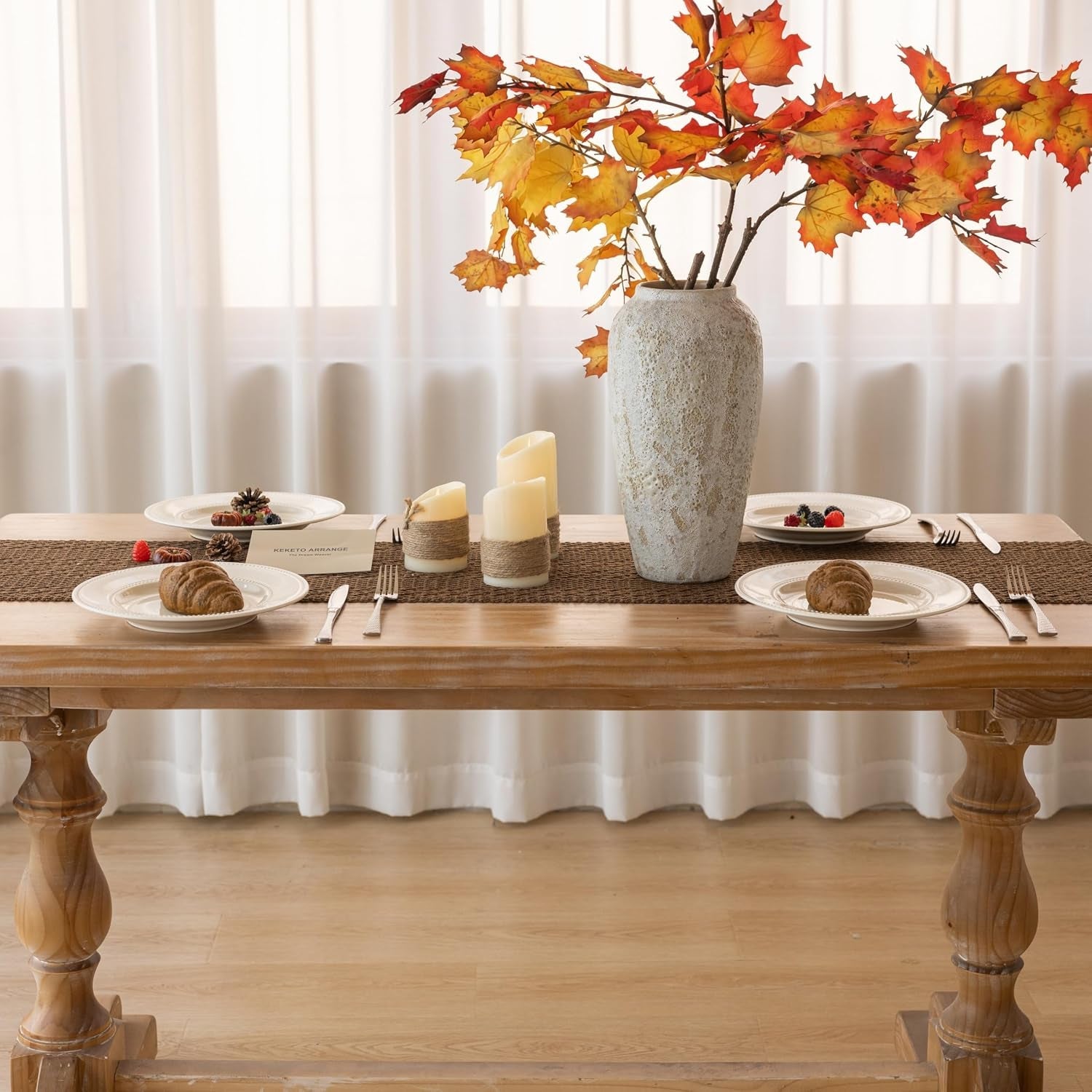 fall-thanksgiving-boho-macrame-brown-table-runner-13x48-inch