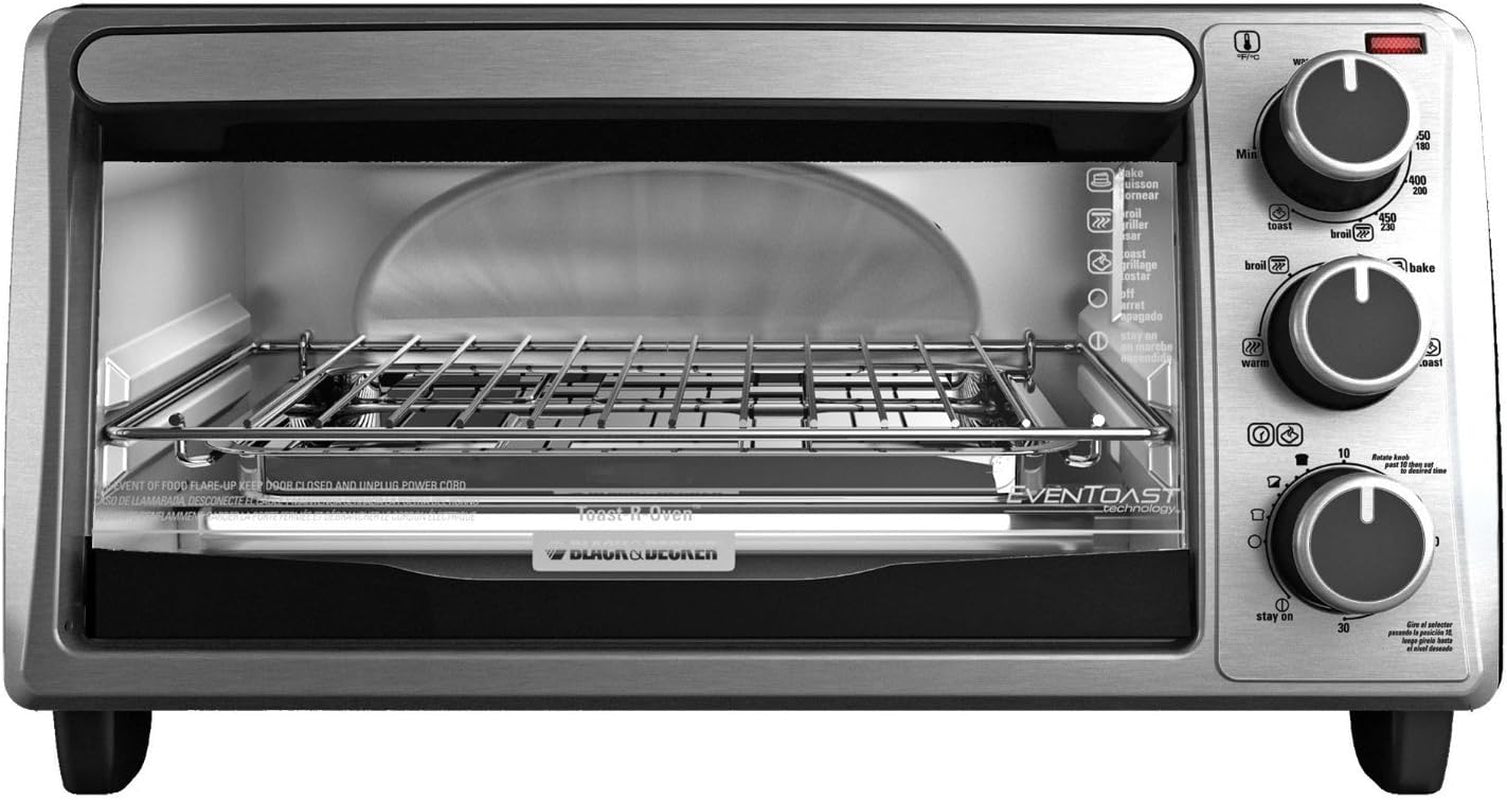 black-decker-4-slice-toaster-oven-stainless-steel