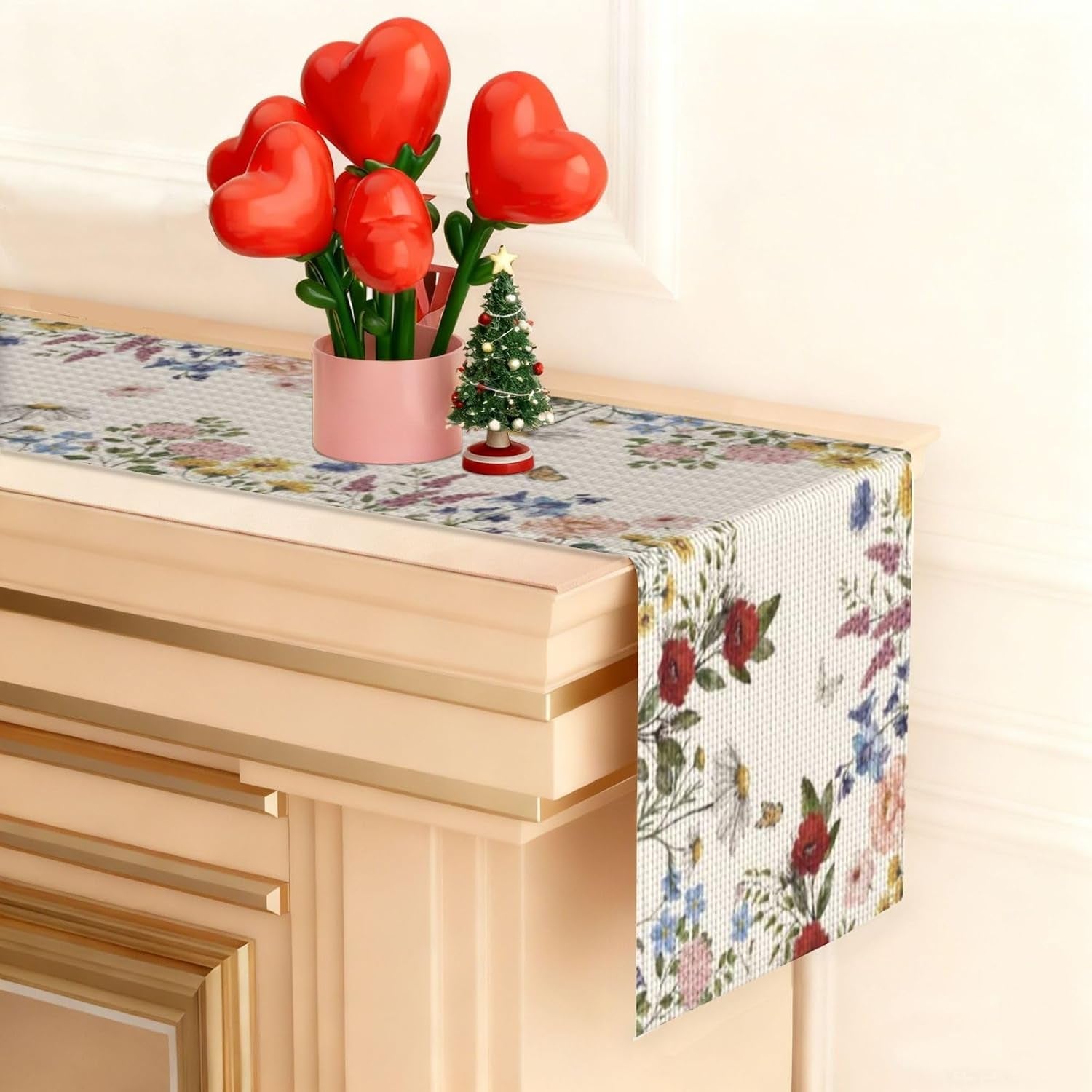 table-runner-13x72-in-anti-wrinkle-heatproof-plant-floral-butterfly