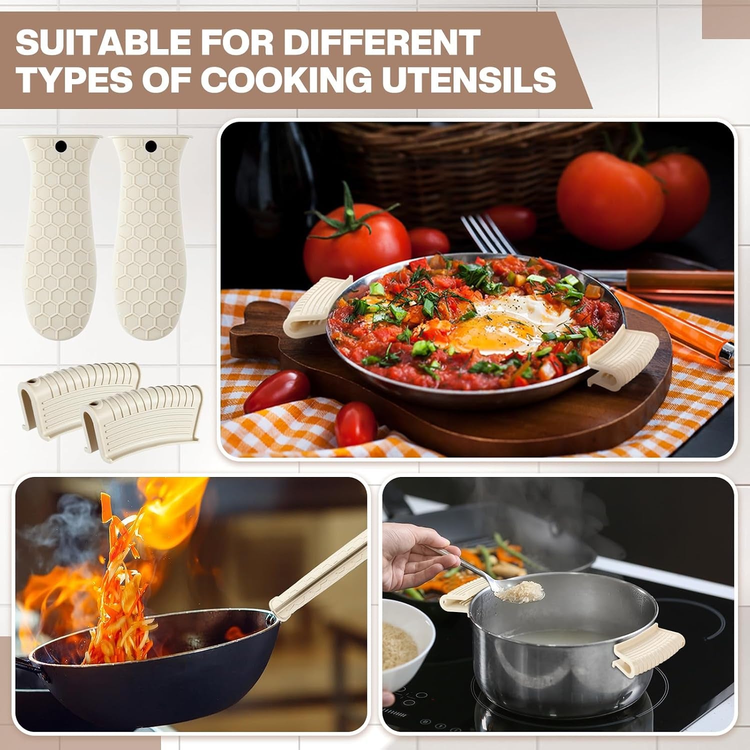 8pcs-silicone-cast-iron-handle-cover-khaki-heat-resistant-pot-holders-non-slip-pan-handle-sleeve-for-kitchen-reusable-grip-covers-for-frying-pans-and-skillets