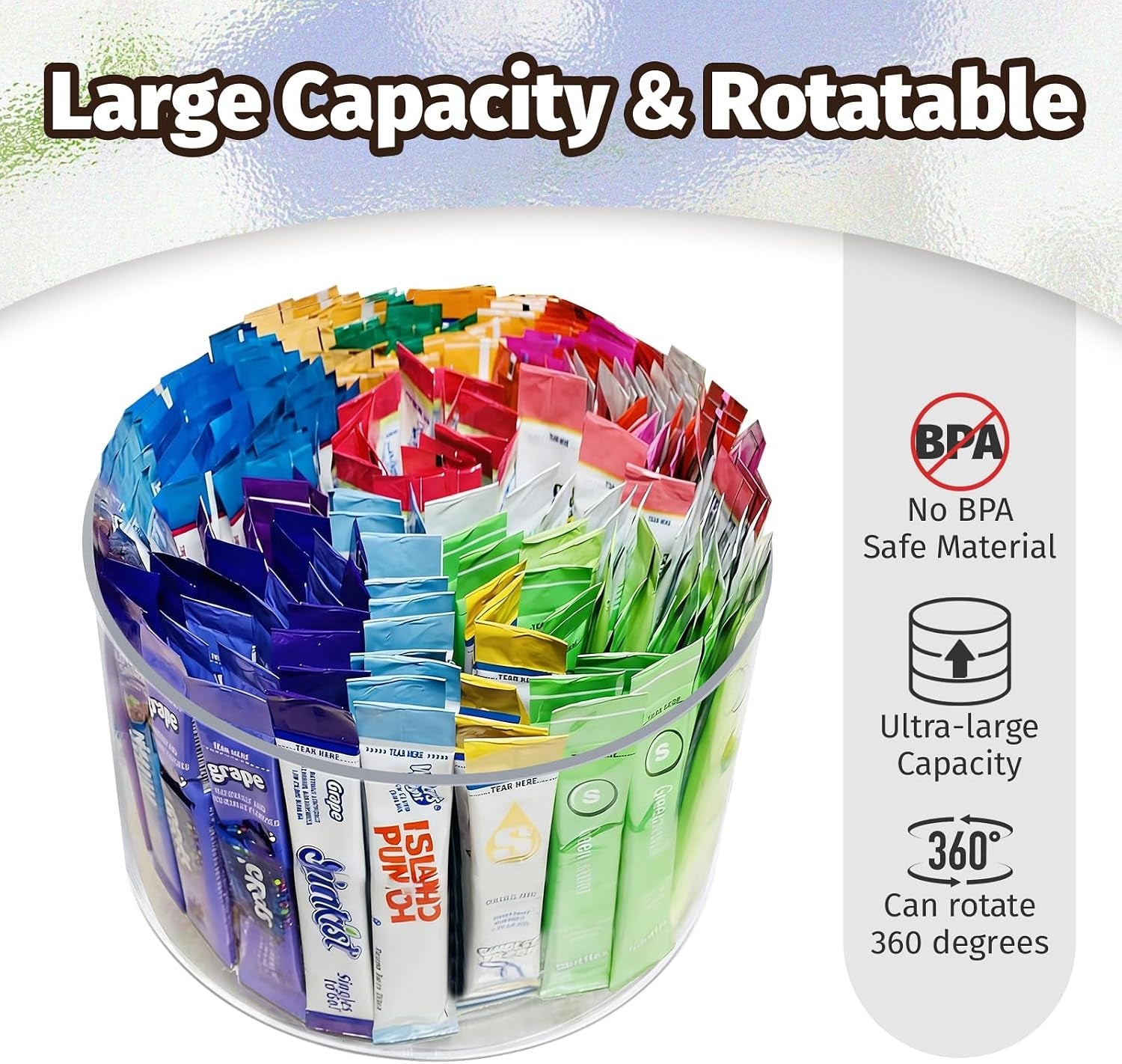 drink-packet-organizer-for-powdered-drink-mix-powder-packet-water-packet-water-flavor-packet-lazy-susan-360-turntable-organizer-for-drink-mix-necessities
