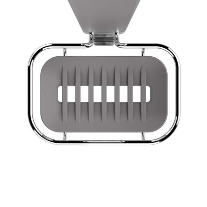 Simplehuman 5 Ft. to 8 Ft. Tension Shower Caddy, Stainless Steel and Anodized Aluminum BT11098