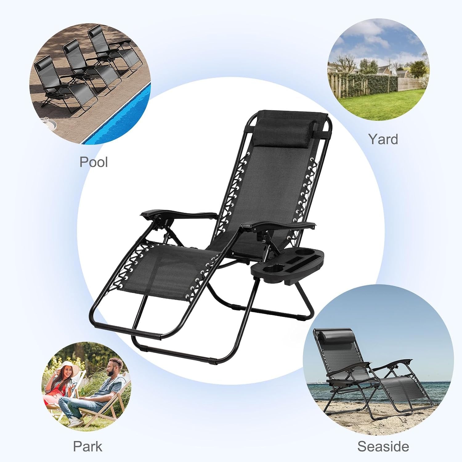 set-of-2-relaxing-recliners-patio-chairs-adjustable-steel-mesh-zero-gravity-lounge-chair-beach-chairs-with-pillow-and-cup-holder-black