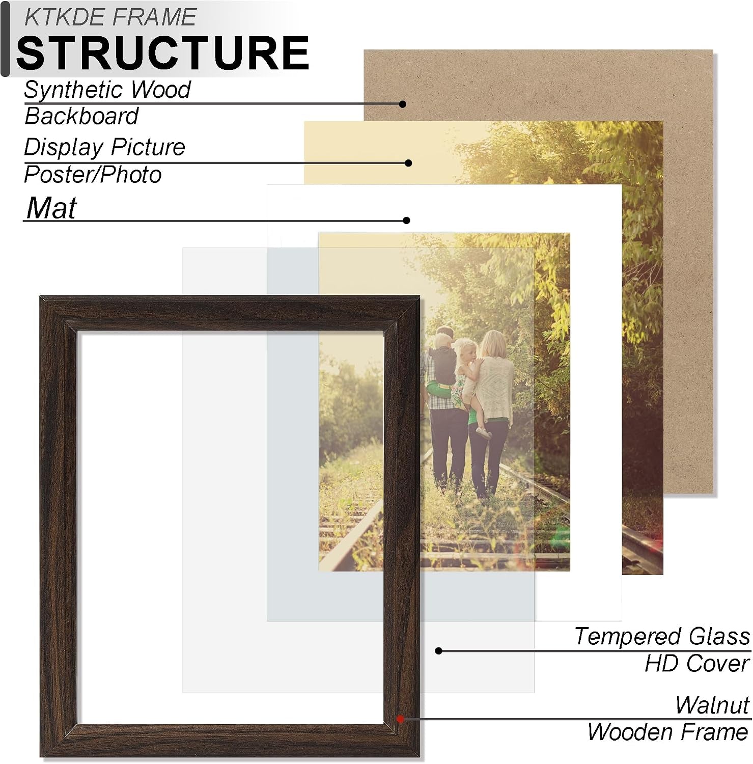 11x15-picture-frame-display-pictures-8-5x11-with-mat-or-11x15-without-tempered-glass-15-by-11-walnut-wooden-frame-wall-gallery-poster-frame-best-gift