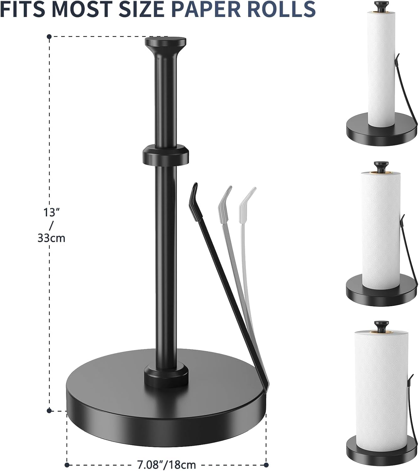 countertop-paper-towel-holder-for-kitchen-black-tension-arm