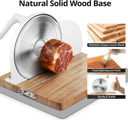 Foldable Manual Bread Slicer for Homemade Bread & Sourdough, Hand Crank4