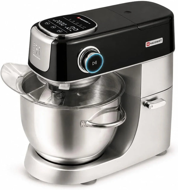 Stand Mixer Silent with LED Touch Screen, 5.3QT XL Large Mixers Kitchen Electric Stand Mixer for Household, 500W DC Motor 11-Speed for Bread Pasta Meat – Black1