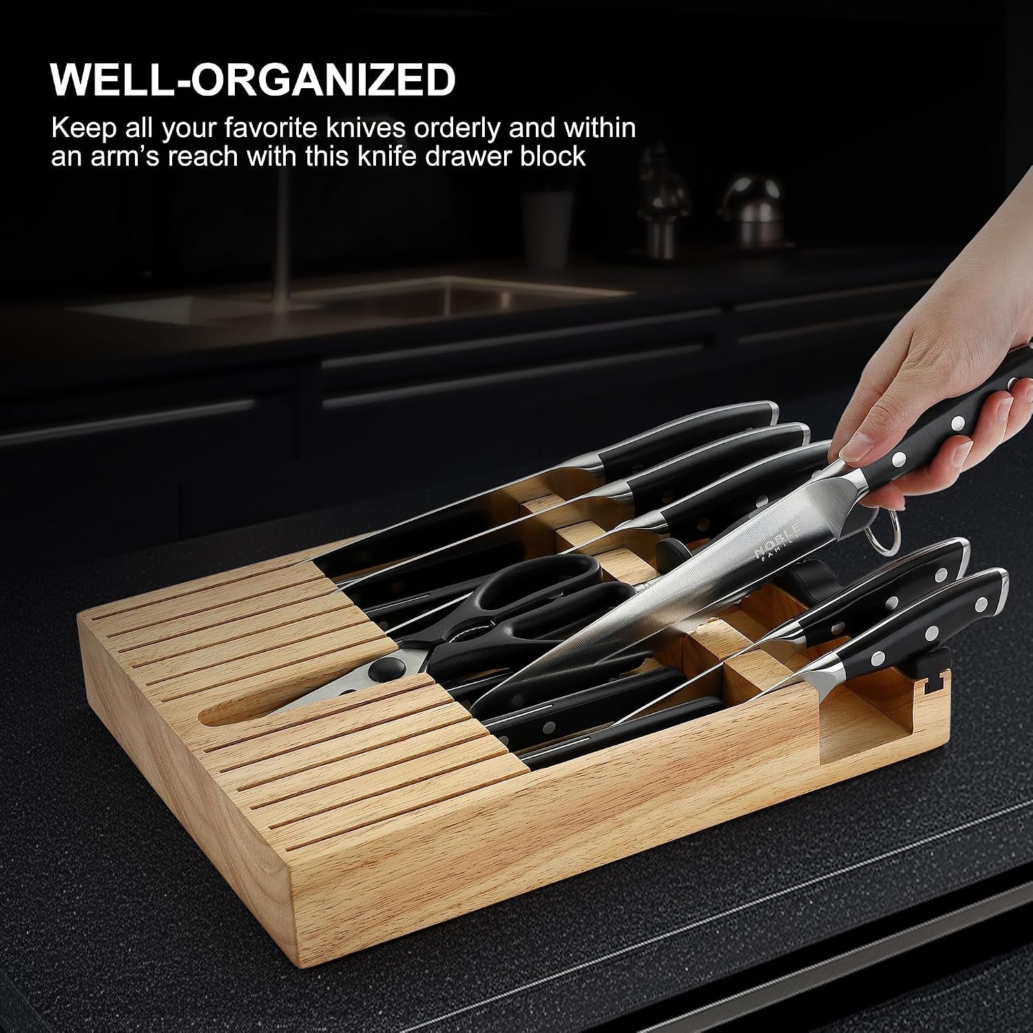 knife-set-with-block-16pcs-kitchen-knives-drawer-organizer-set-with-sharpener-cutting-board-anti-slip-chef-knives-set-with-6pcs-steak-knives-black