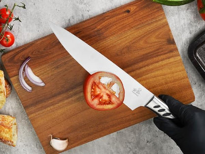 Kitchen Knife Set 3 Piece | Professional Chef Knife Set with 8" Chef Knife, 7" Santoku Knife, 5" Utility Knife | High Carbon Stainless Steel Sharp Kitchen Knives for Home Cooking & Gifting9