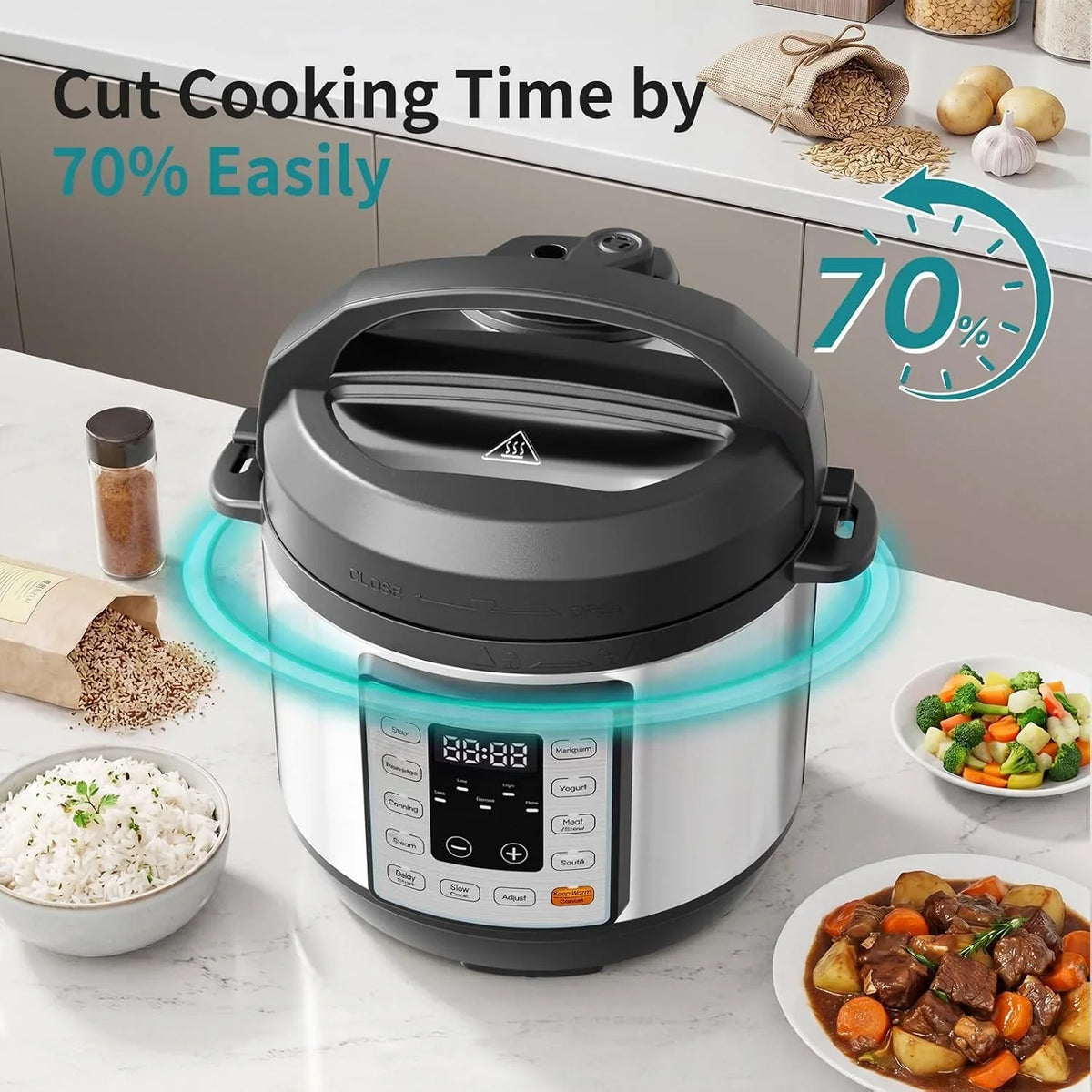 10-in-1-electric-pressure-cooker-3-quart-multi-cooker-for-rice-stew-and-steam-small-programmable-stainless-steel-pot-with-slow-cook-function-and-ceramic-inner-pot