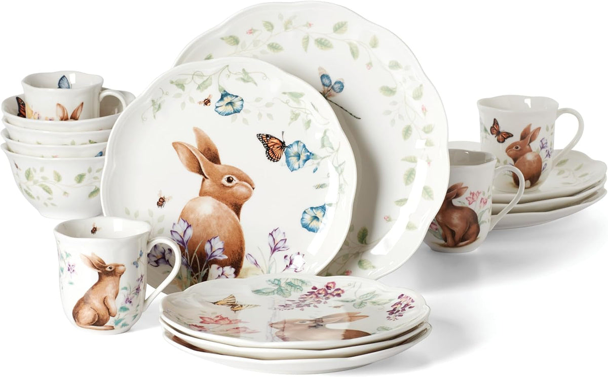 butterfly-meadow-bunny-porcelain-16-piece-easter-dinnerware-set-for-4