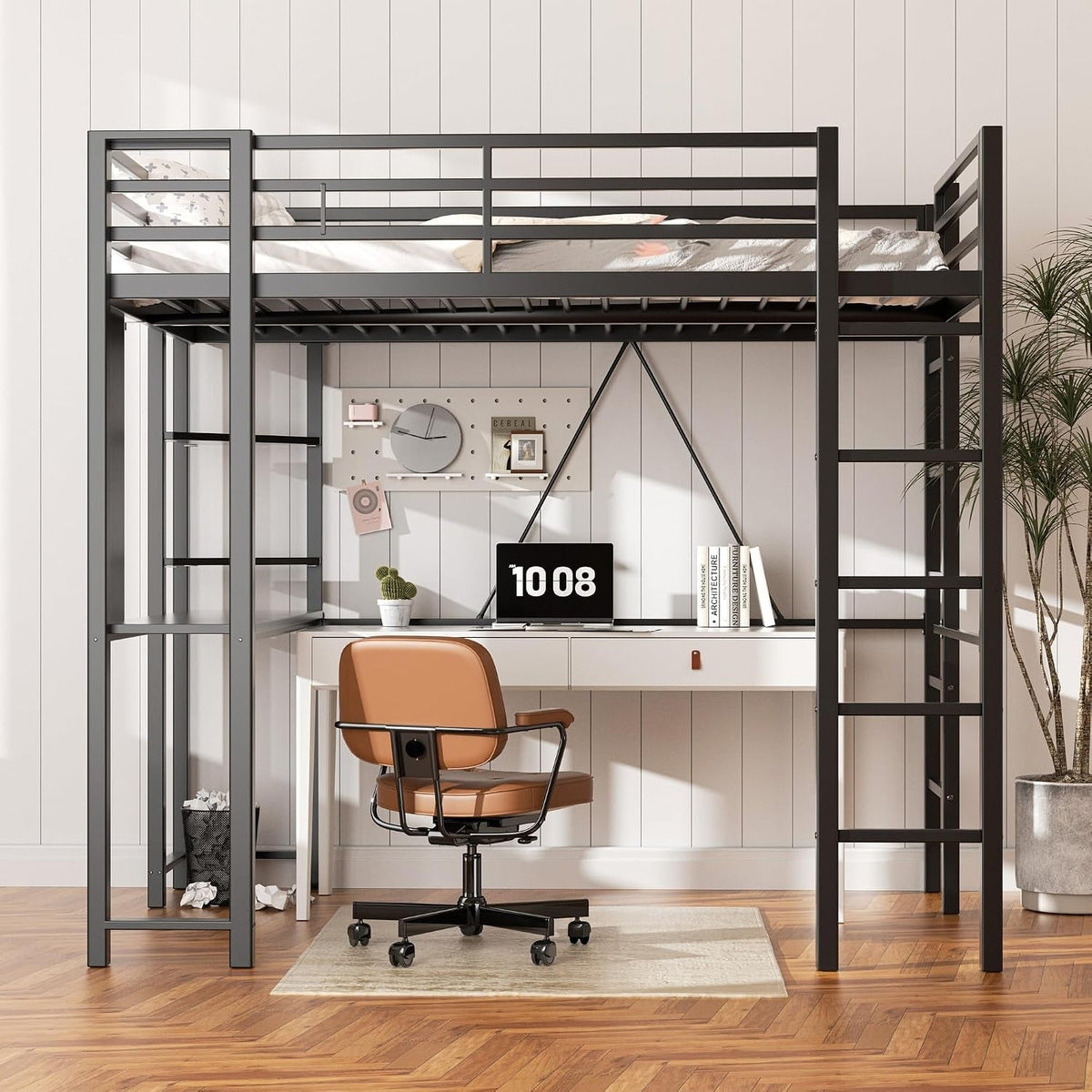 loft-bed-full-size-with-desk-and-storage-shelves-frame-with-2-side-ladders-for-kids-teens-adults-spcace-saving-noise-free-and-anti-tilt-design-black