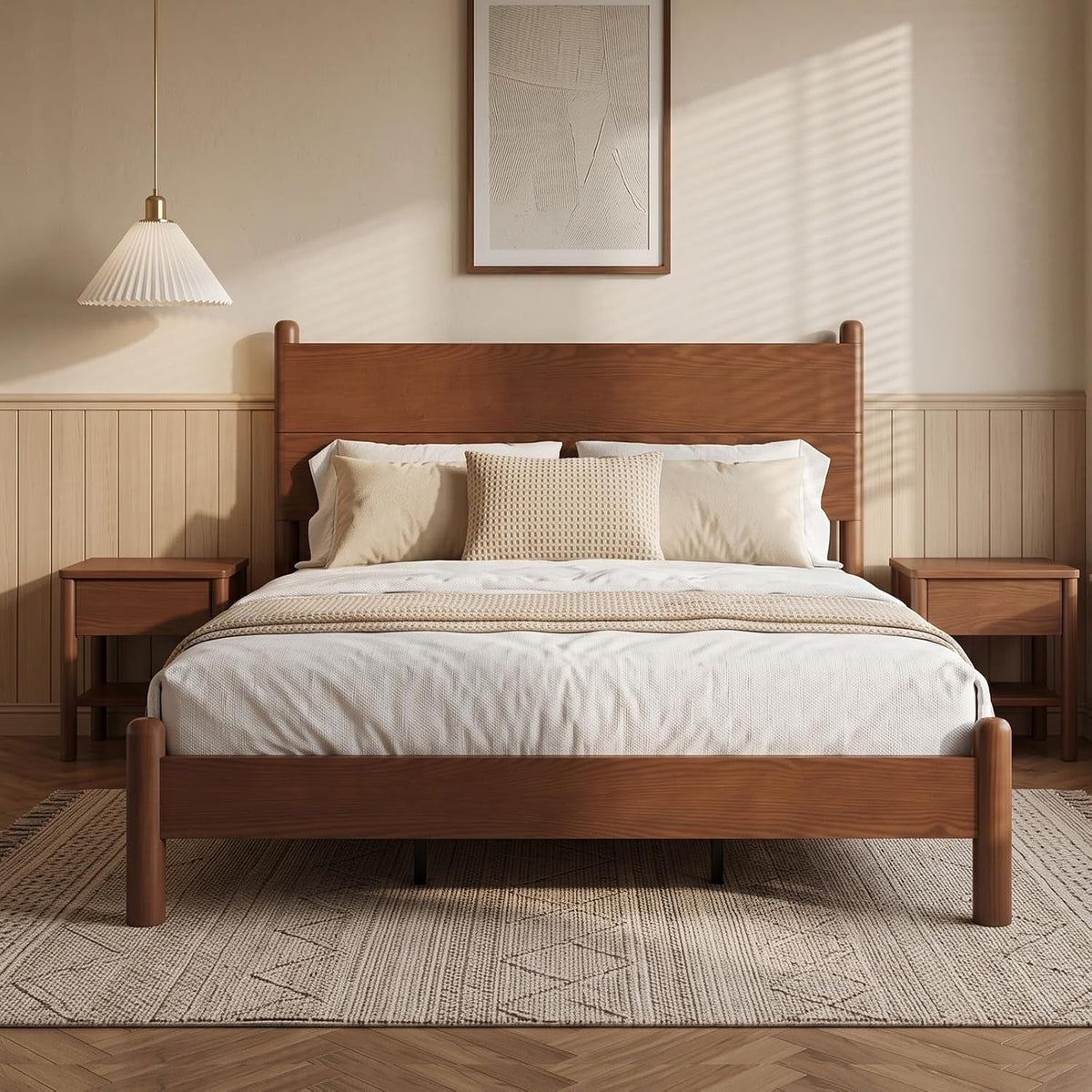 solid-wood-queen-size-bed-frame-with-tall-headboard-brown