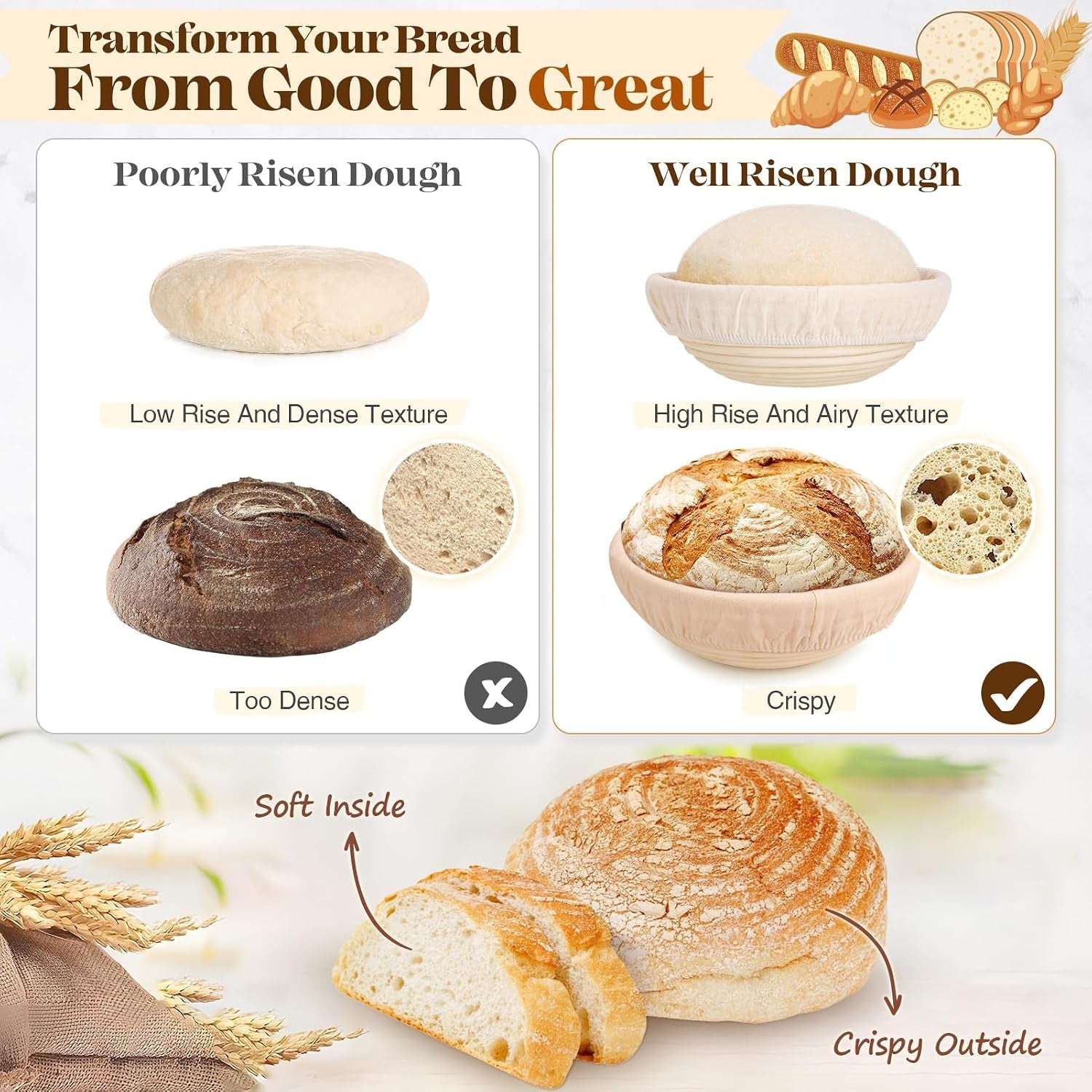 sourdough-starter-kit-with-bread-proofing-baskets-jars-baking-essentials-9-in-round-10-in-oval-baskets-set-sourdough-bread-baking-supplies-sour-dough-beginner-kit-gifts-for-bakers-women-wife-mom