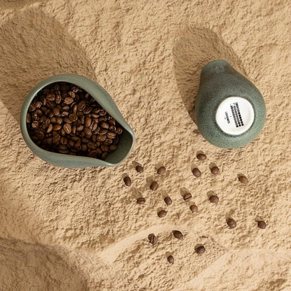 2-Pack Coffee Bean Dosing Cups by James Hoffmann, 30G-60G Capacity (Matte Dark Green)5