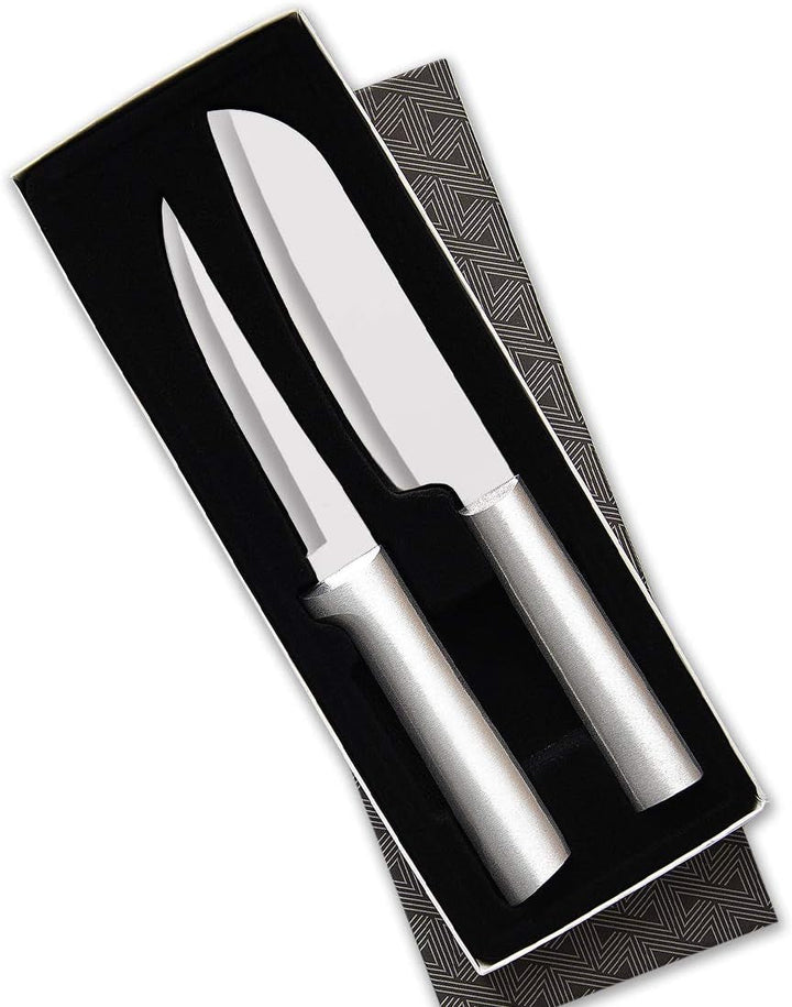 Cutlery Cook’S Select Knife Gift Set (S53), Silver | 2-Piece Knife Set , Stainless Steel Blade, Cast Aluminum Handle