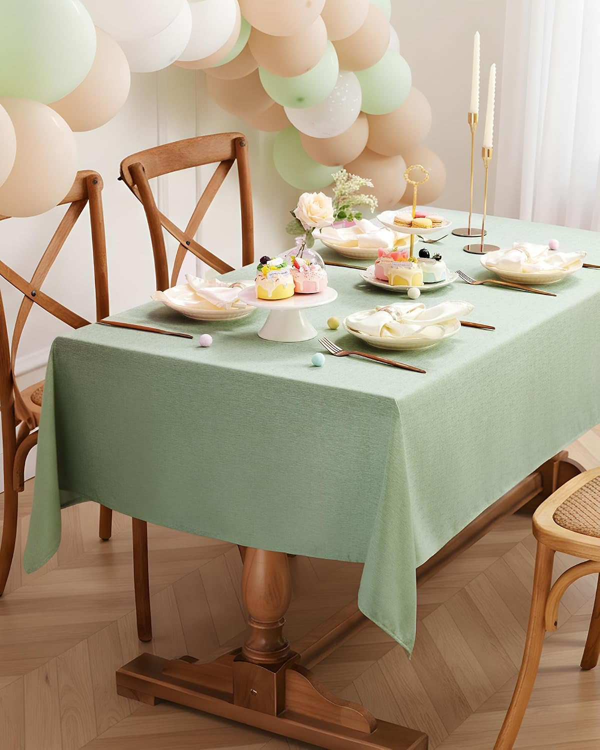 rectangle-linen-tablecloth-waterproof-stain-resistant-wrinkle-free-table-cloth-adds-elegance-and-protection-ideal-for-dining-party-wedding-and-outdoor-52-x-70-inch-sage-green