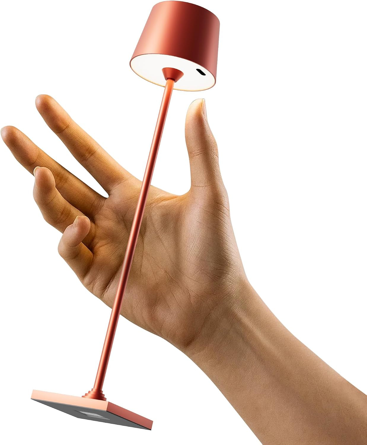 compact-cordless-table-lamp-rechargeable-led-night-light-dual-light-source-rgb-top-warm-bottom-touch-control-timer-metal-lamp-for-bedroom-kids-room-red-1-pack