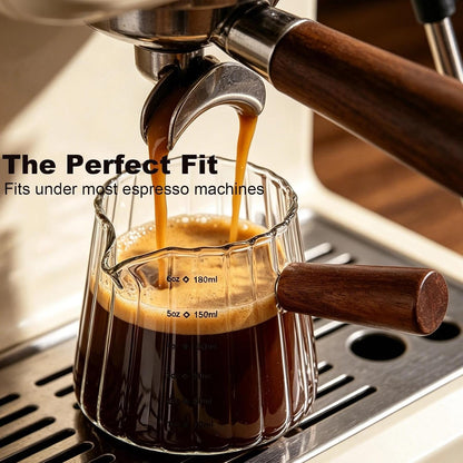 6OZ Espresso Shot Cups with Scale, Glass Measuring Cup, Coffee Accessories5