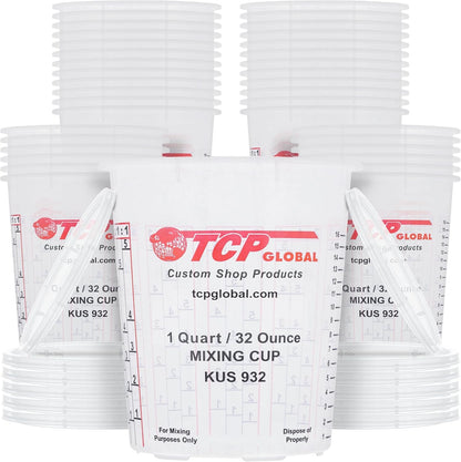 Paint Mixing Cups, 32-Ounce, 36 Pack, Plastic Measuring Cups1