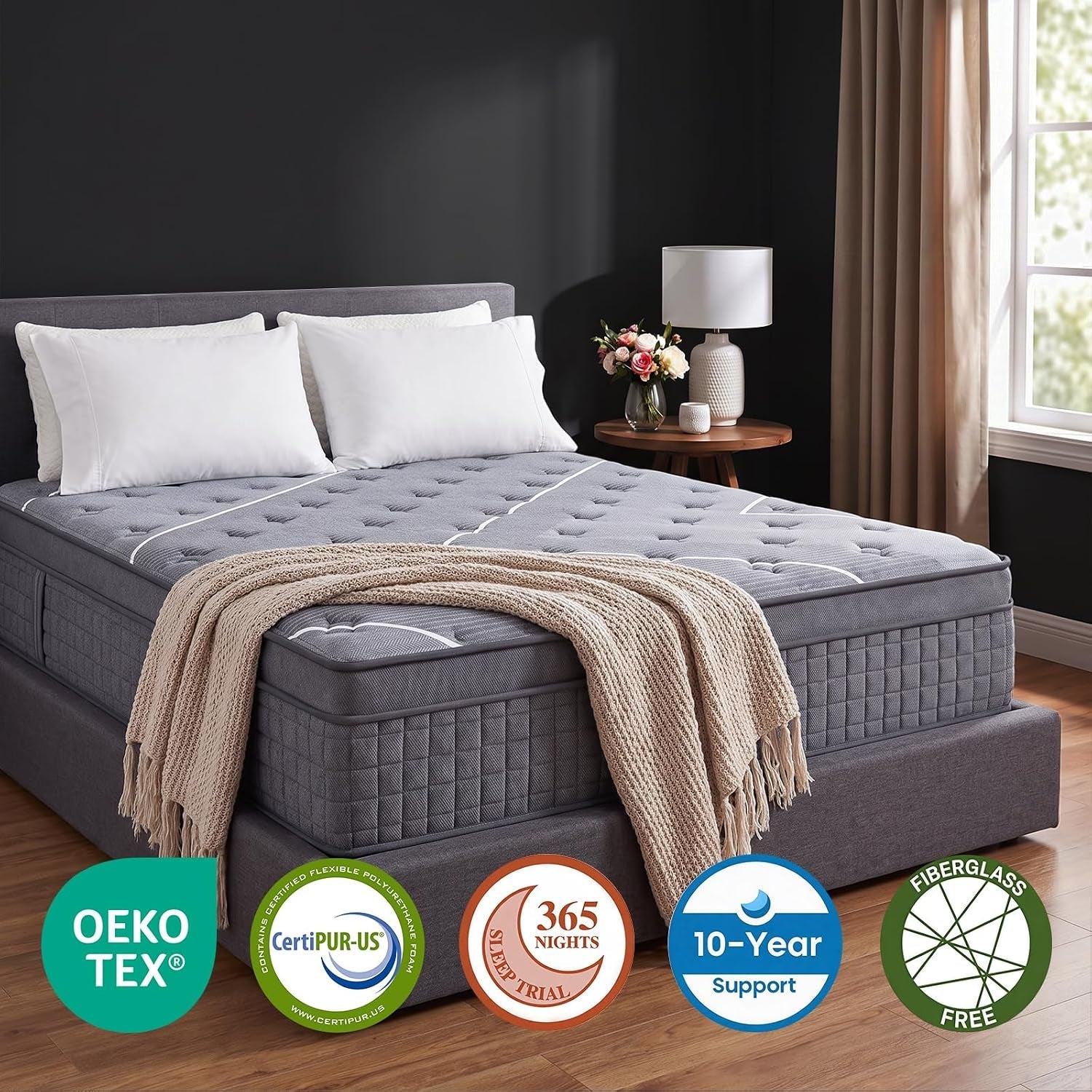 queen-mattress-14-inch-queen-size-mattresses-in-a-box-hotel-level-luxury-upgraded-cooling-gel-memory-foam-upgraded-pocket-springs-relieve-back-waist-pain-zoned-support-medium-firm-365-night-trial