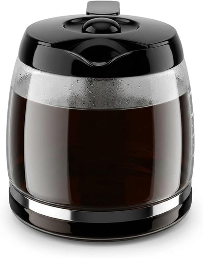 14-Cup Coffee Carafe Replacement for Cuisinart Coffeemaker Pt. DCC-2200RC | Fits DCC-3200, DCC-3200P1, DCC-2200, DCC-2600, DCC-2800, DCC-1800FR CBC-7000PCFR, CBC-7400PC Series5