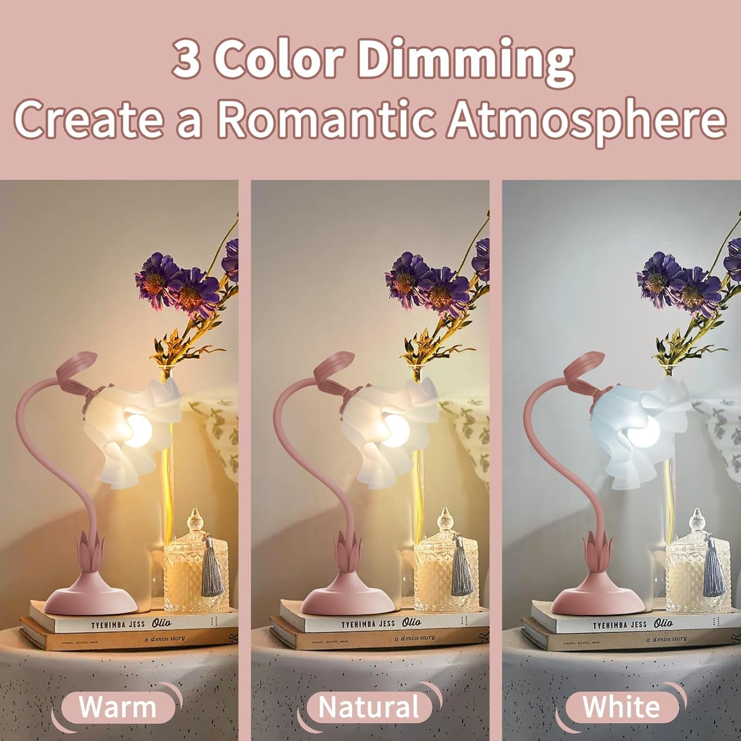women-bedside-table-lamps-for-bedroom-cute-flower-desk-lamp-with-adjustable-flexible-gooseneck-3-color-temperatures-nightstand-lamp-with-e26-led-bulbs-floral-lamp-for-living-room-office-reading