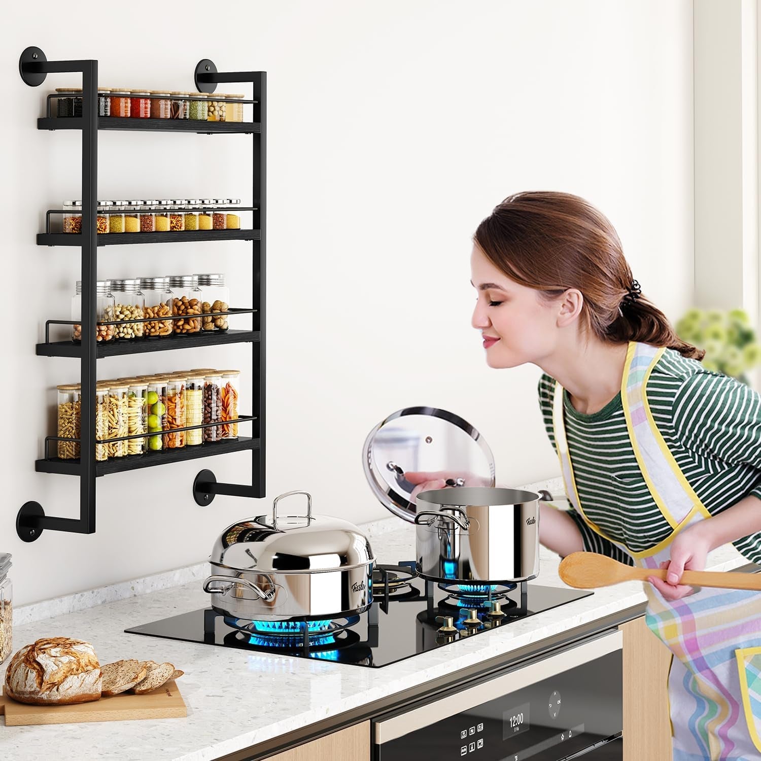 4-tier-spice-rack-wall-mount-for-kitchen-black-tlj016b