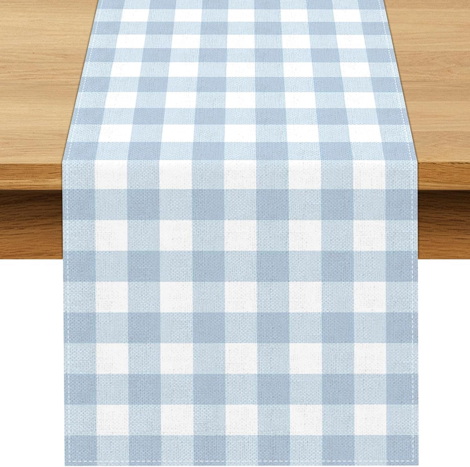 dusty-blue-gingham-table-runner-blue-checkered-boy-girl-baby-shower-birthday-party-decoration-home-dining-kitchen-island-decor-13-x-72