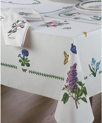 '- Tablecloth, Cotton-Blend Kitchen & Table Linens for Everyday Use, Floral Home Decor, 60" X 84" (Botanic Garden)1