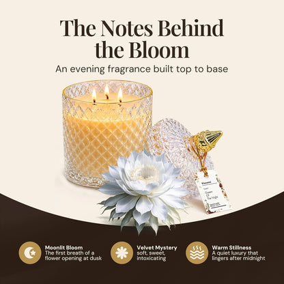 Queen of the Night Rare Flower Fragrance Luxury Scented Candle Gift4