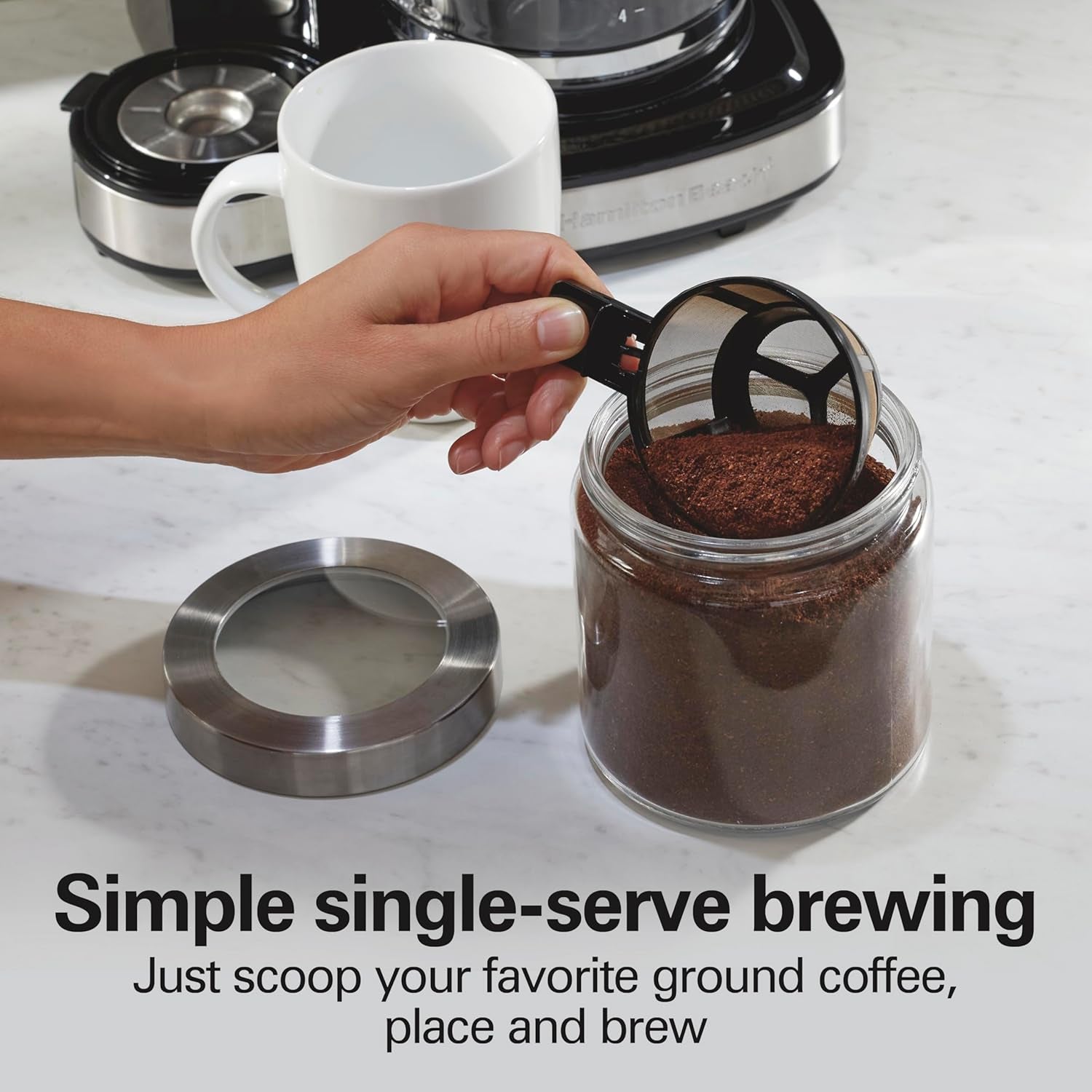 2-way-brewer-coffee-maker-single-serve-and-12-cup-pot-black-stainless-steel49980a-carafe-12-cup-glass-carafe-black-with-stainless-steel-accents-49980rg