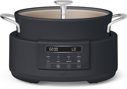 Multi 10-In-1 7Qt Multicooker, Non-Toxic, Nonstick Coating, Slate9