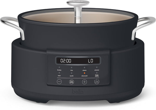 Multi 10-In-1 7Qt Multicooker, Non-Toxic, Nonstick Coating, Slate9