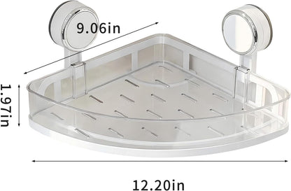 Shower Caddy Suction Cup, Bathroom Organizer Shelf2