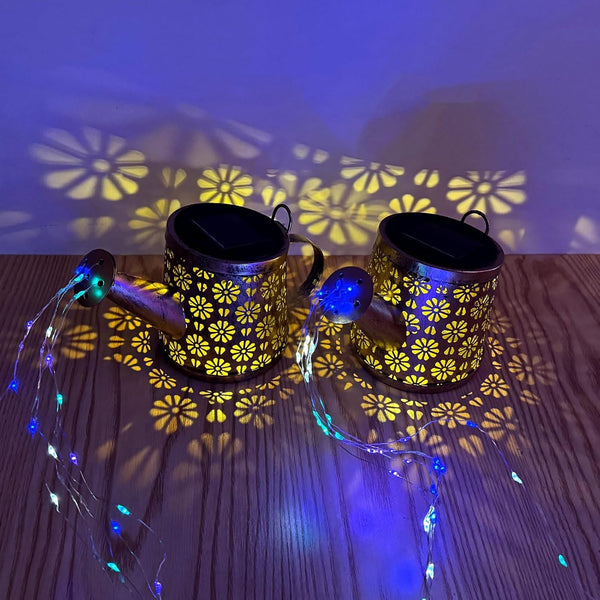 Solar Watering Can Lights Outdoor IP65 Waterproof Garden Light for Yard6
