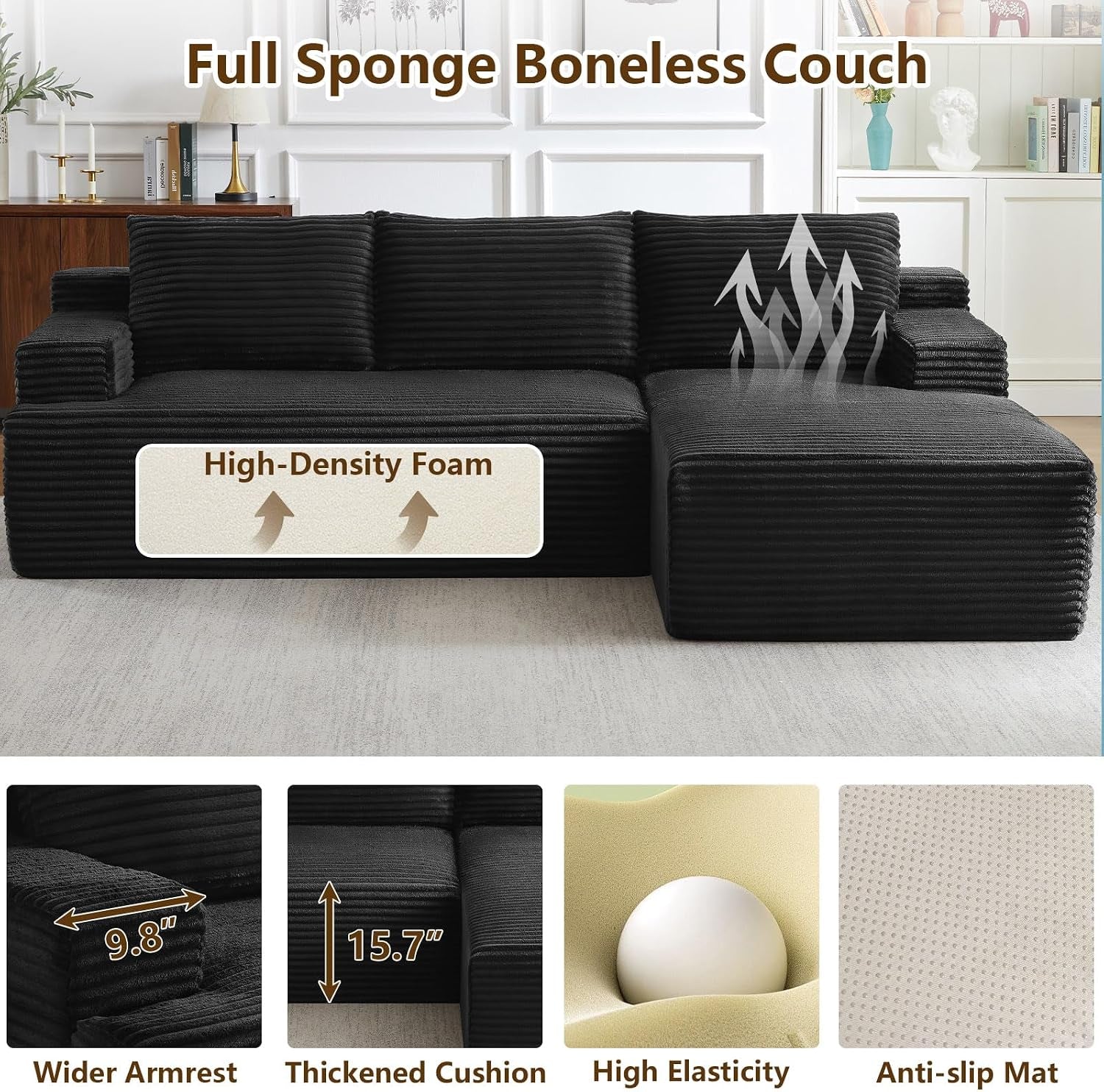 96-modular-sectional-sofa-couches-l-shape-couch-3-seat-modular-sofa-corduroy-memory-foam-sectional-boneless-couches-for-living-room-cloud-couch-with-oversized-chaiseblack-right-facing