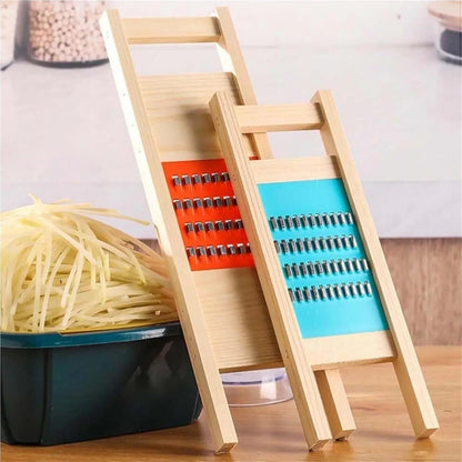 Fit for Wooden Multifunctional Vegetable Cutter-Grater, Peeler, and Slicer(Blue)6