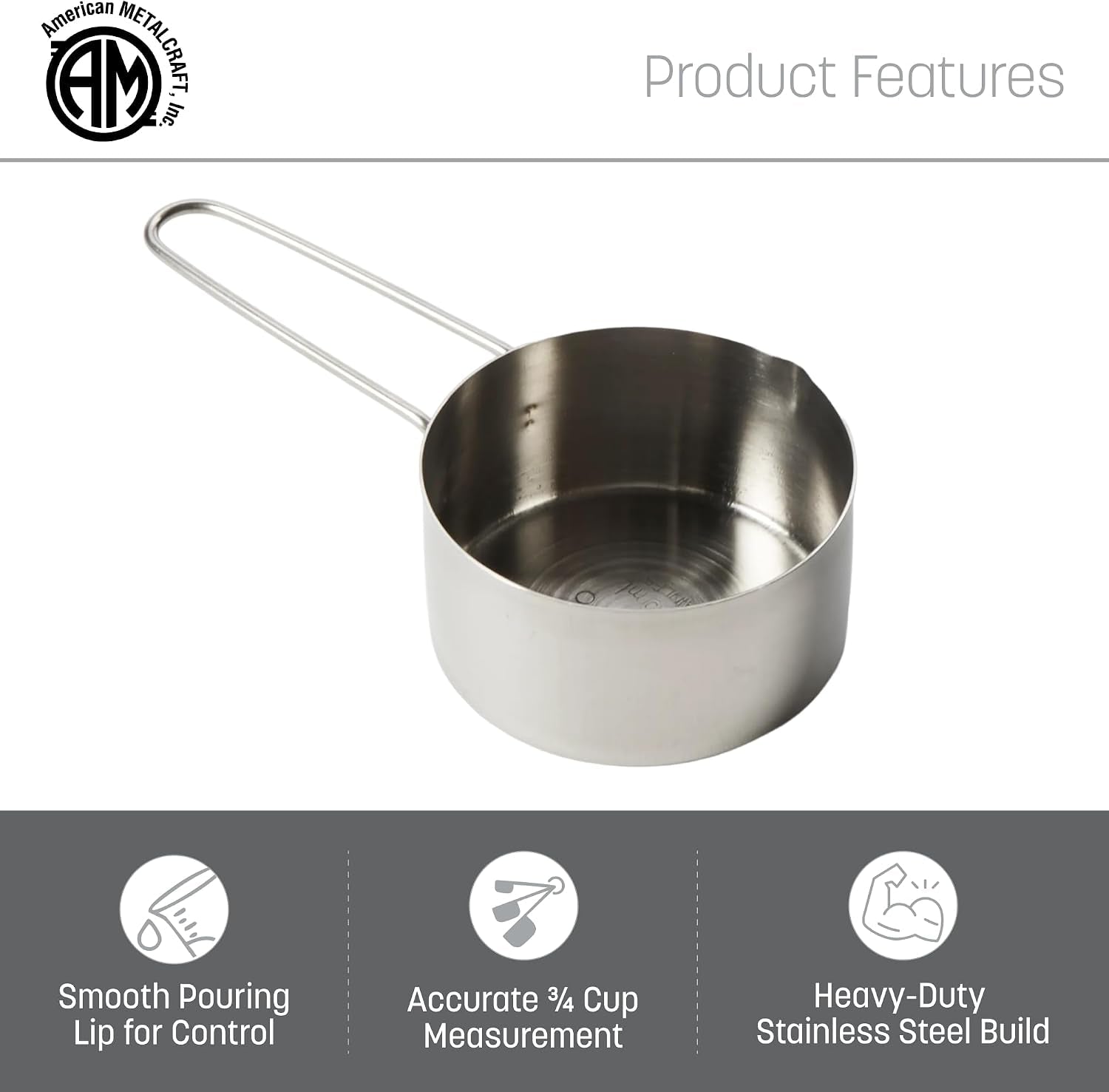 inc-mcw75-3-4-stainless-steel-measuring-cup-3-4-cup-silver-1-count-pack-of-1