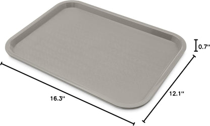Carlisle Cafe Tray, Fast Food Restaurant Tray, 12 X 16, 1 Ct, Gray7